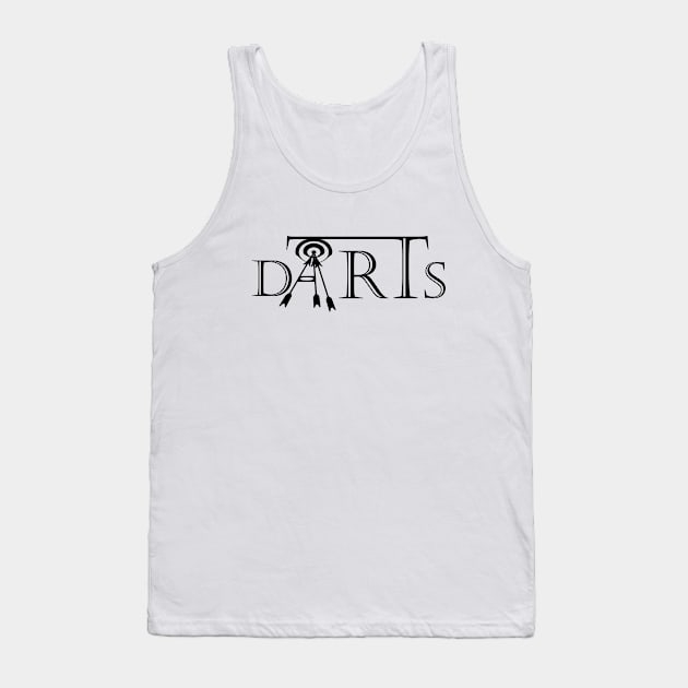 Darts Design Tank Top by GR-ART